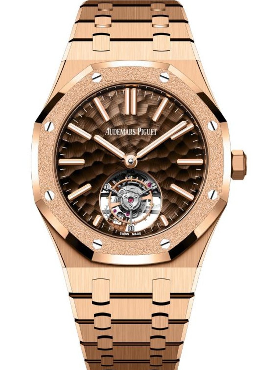 Watches Audemars Piguet | Royal Oak Selfwinding Flying Tourbillon 18-Carat Pink Gold