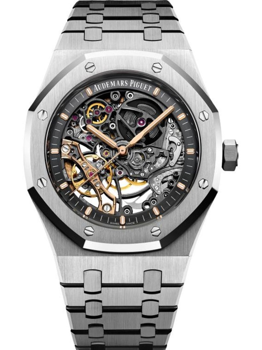 Watches Audemars Piguet | Royal Oak Double Balance Wheel Openworked Stainless Steel