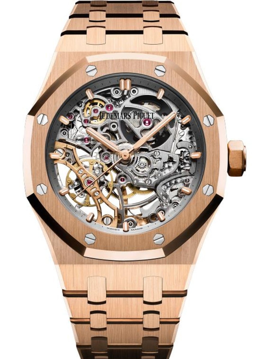 Watches Audemars Piguet | Royal Oak Double Balance Wheel Openworked 18-Carat Pink Gold