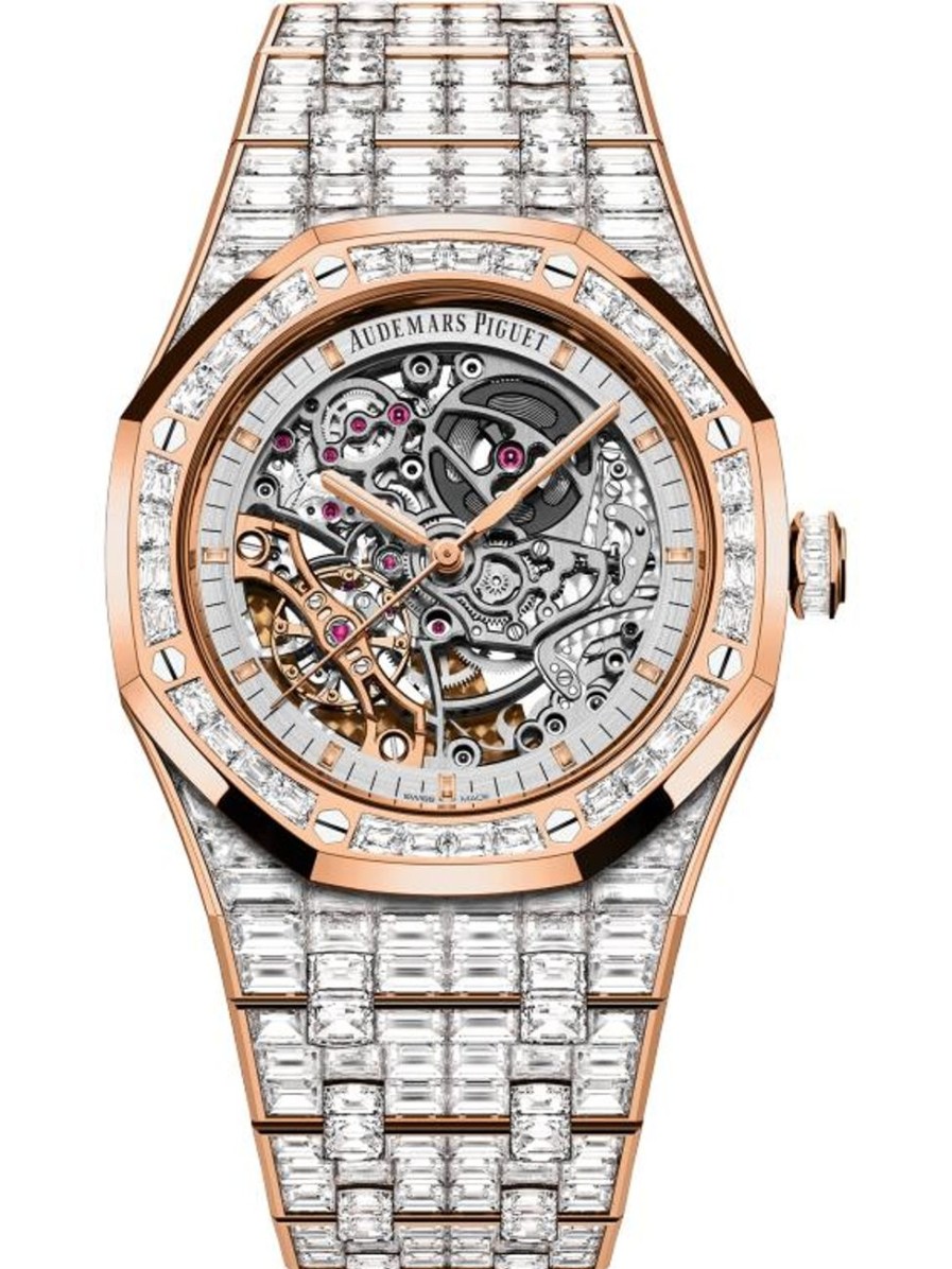 Watches Audemars Piguet | Royal Oak Double Balance Wheel Openworked 18-Carat Pink Gold