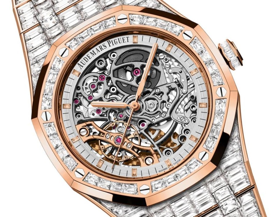 Watches Audemars Piguet | Royal Oak Double Balance Wheel Openworked 18-Carat Pink Gold