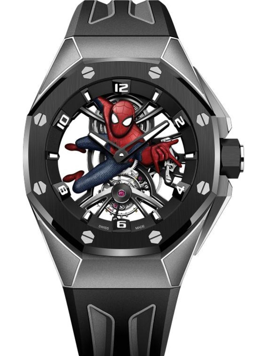 Watches Audemars Piguet | Royal Oak Concept Tourbillon "Spider-Man" Titanium