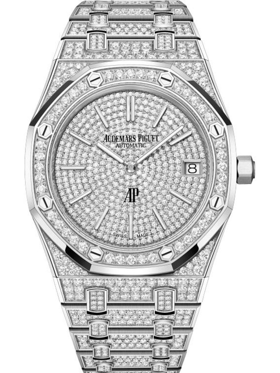 Watches Audemars Piguet | Royal Oak "Jumbo" Extra-Thin 18-Carat White Gold