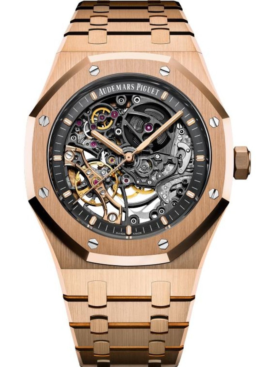 Watches Audemars Piguet | Royal Oak Double Balance Wheel Openworked 18-Carat Pink Gold